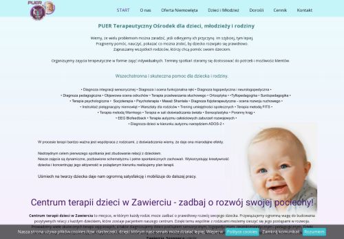 PUER Integracja Sensoryczna Terapeutyczny Ośrodek dla dzieci, młodzieży i rodziny Bożena Latacz